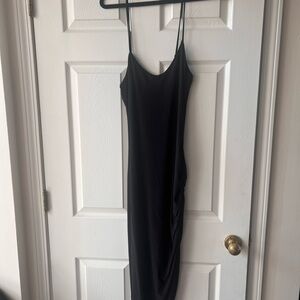 Elegant Black Strapless Dress